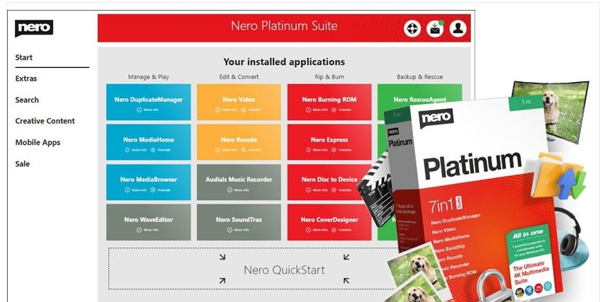 Nero Platinum 26.5.42.0 Crack + Serial Key [Latest] 2024 Free
