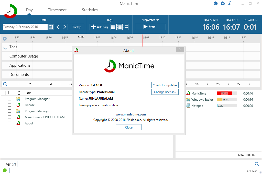 ManicTime Pro 5.2.0.1 Crack + License Key Latest Version 2023 Free