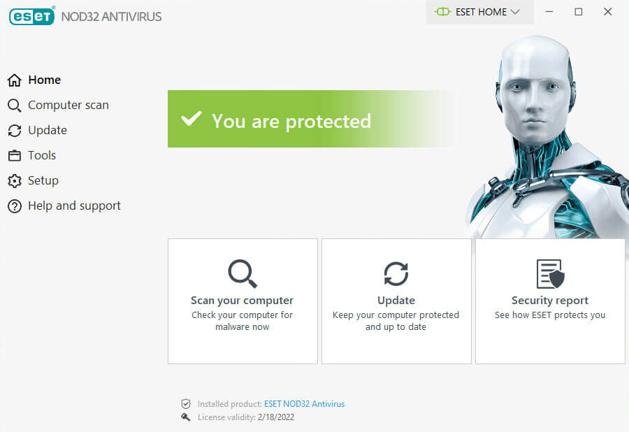 ESET NOD32 Antivirus 15.2.17.0 Crack + Activation Key Download 2023