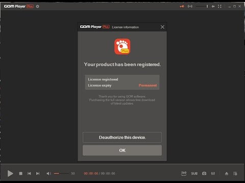 GOM Player Plus 2.3.87.5356 Crack + License Key Download 2023