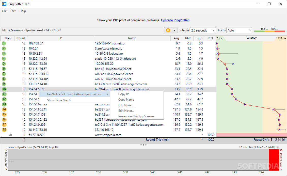 PingPlotter Pro 5.24.3.8913 Crack + License Key Latest Version 2024